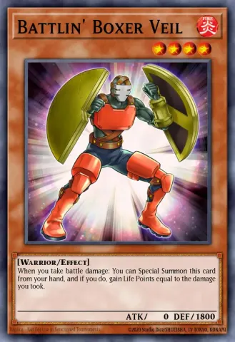 Battlin' Boxer Veil · EN009