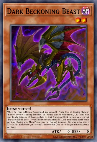 Dark Beckoning Beast · EN003