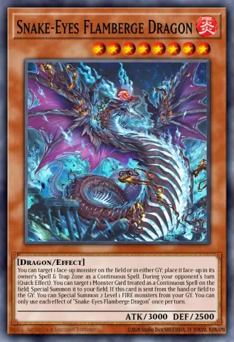 Snake-Eyes Flamberge Dragon · EN113
