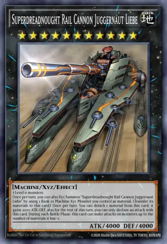 Superdreadnought Rail Cannon Juggernaut Liebe · EN066