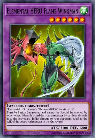 Elemental HERO Flame Wingman · EN019