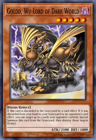 Goldd, Wu-Lord of Dark World · EN054