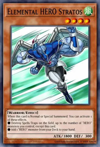 Elemental HERO Stratos · EN100