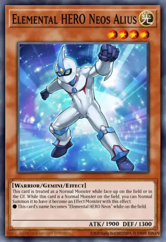 Elemental HERO Neos Alius · EN138