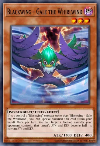 Blackwing - Gale the Whirlwind · EN001
