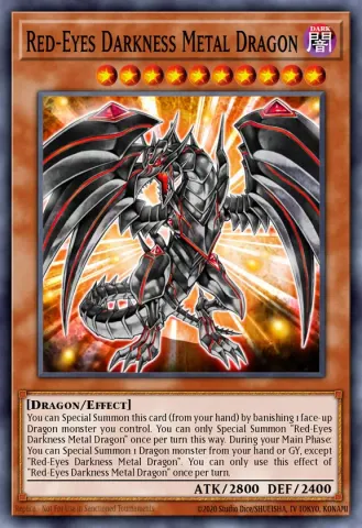 Red-Eyes Darkness Metal Dragon · EN009