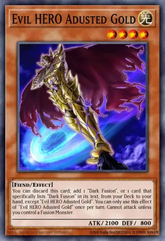 Evil HERO Adusted Gold · EN068