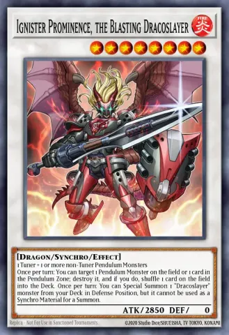 Ignister Prominence, the Blasting Dracoslayer · EN048