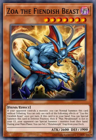 Zoa the Fiendish Beast · EN007
