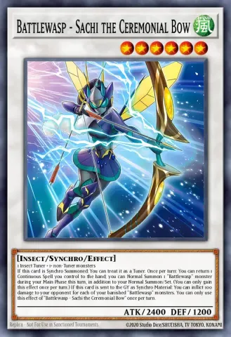 Battlewasp - Sachi the Ceremonial Bow · EN037