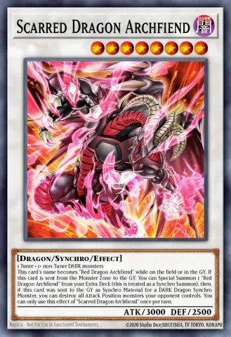 Scarred Dragon Archfiend · EN044