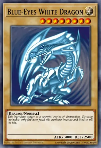 Blue-Eyes White Dragon · EN001