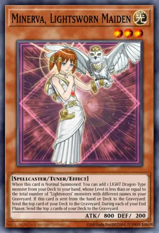 Minerva, Lightsworn Maiden · EN002
