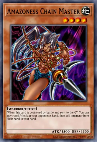 Amazoness Chain Master · EN097