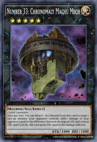 Number 33: Chronomaly Machu Mech · EN043