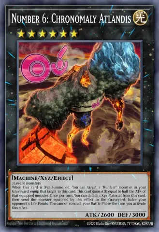 Number 6: Chronomaly Atlandis · EN092