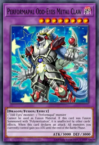 Performapal Odd-Eyes Metal Claw · EN092