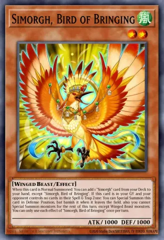 Simorgh, Bird of Bringing · EN018