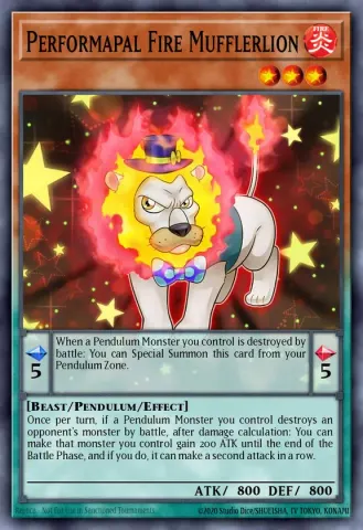 Performapal Fire Mufflerlion · EN001