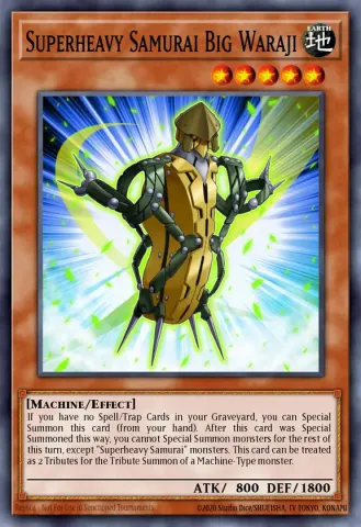 Superheavy Samurai Big Waraji · EN006