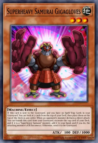 Superheavy Samurai Gigagloves · EN007