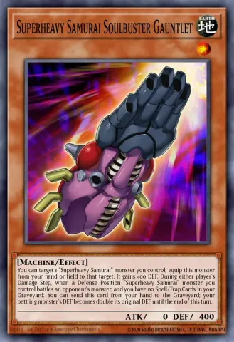 Superheavy Samurai Soulbuster Gauntlet · EN009