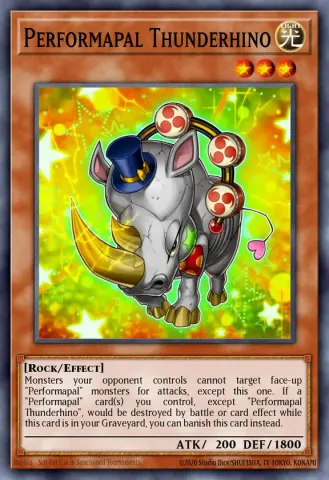 Performapal Thunderhino · EN096