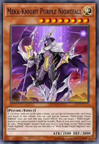 Mekk-Knight Purple Nightfall · EN020