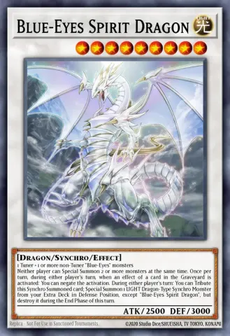 Blue-Eyes Spirit Dragon · EN038
