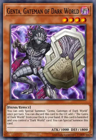 Genta, Gateman of Dark World · EN002