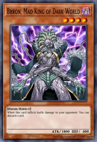 Brron, Mad King of Dark World · EN009