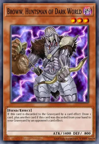Broww, Huntsman of Dark World · EN011