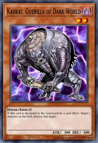 Kahkki, Guerilla of Dark World · EN013
