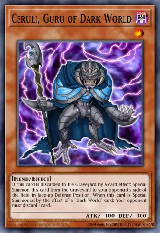 Ceruli, Guru of Dark World · EN015