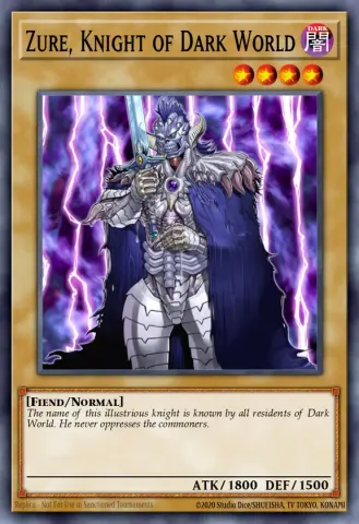 Zure, Knight of Dark World · EN016