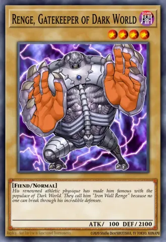 Renge, Gatekeeper of Dark World · EN017