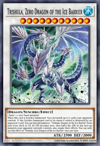 Trishula, Zero Dragon of the Ice Barrier · EN041