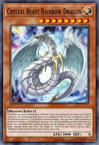 Crystal Beast Rainbow Dragon · EN044