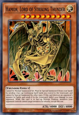Hamon, Lord of Striking Thunder · EN011