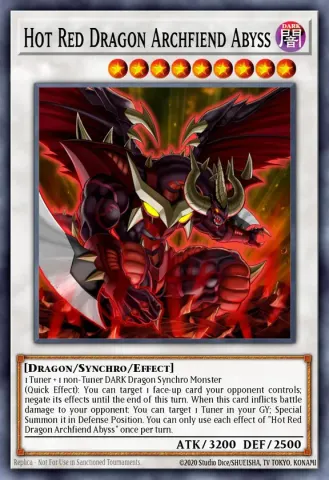 Hot Red Dragon Archfiend Abyss · EN068