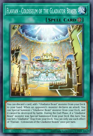 Flavian - Colosseum of the Gladiator Beasts · EN060