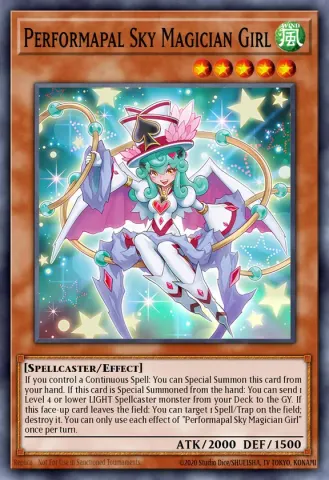 Performapal Sky Magician Girl · EN099