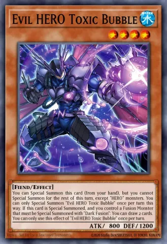 Evil HERO Toxic Bubble · EN001