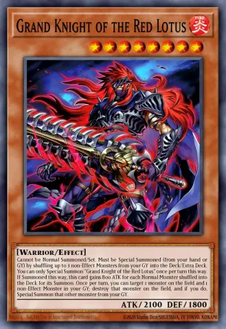 Grand Knight of the Red Lotus · EN024