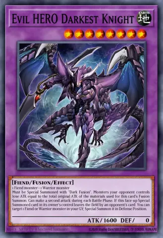 Evil HERO Darkest Knight · EN033