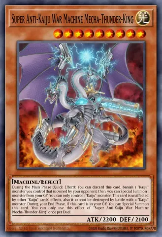 Super Anti-Kaiju War Machine Mecha-Thunder-King · EN081