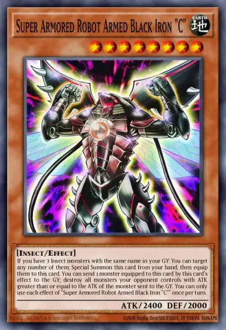 Super Armored Robot Armed Black Iron "C" · EN097