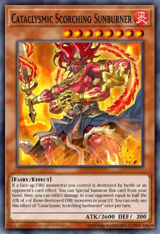 Cataclysmic Scorching Sunburner · EN028