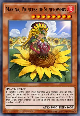 Marina, Princess of Sunflowers · EN053