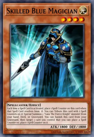 Skilled Blue Magician · EN032